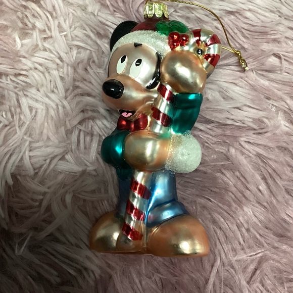 Disney / Energizer Mickey Mouse Glass Ornament NWT - Picture 1 of 6